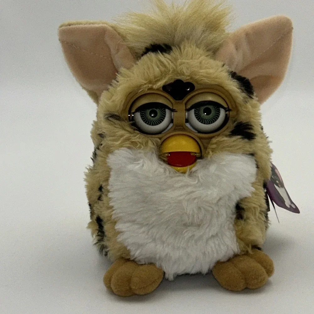 Working 1999 Furby Leopard/Cheetah 70-800 GEN 1 Tags/Tested/Works Vintage Tiger